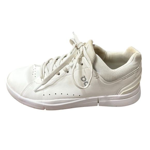 On The Roger Advantage Sneakers Shoes Tennis White Leather Size 9 - Picture 10 of 10